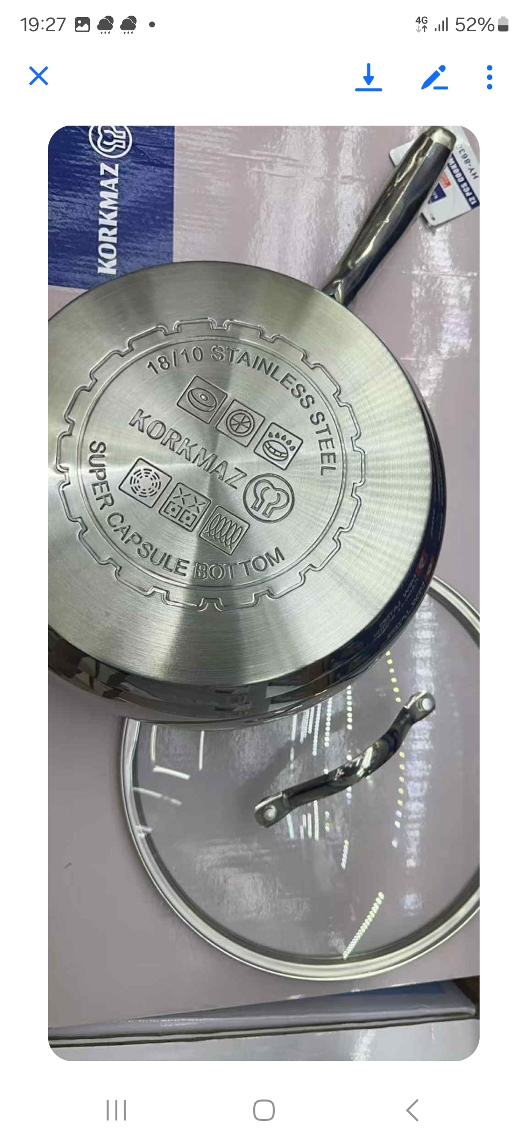 🥘 KORKMAZ HY-8630 12 ширхэгийн гал тогооны савны ком – Prestige Series (Турк)