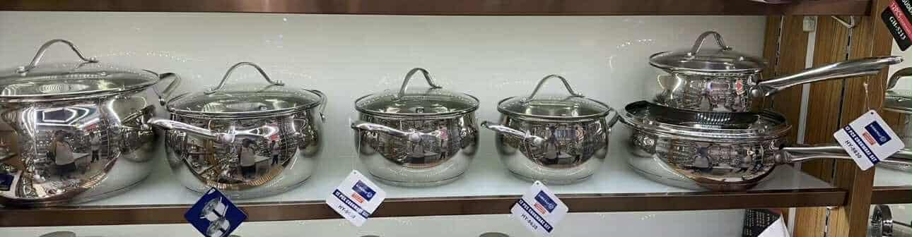 🥘 KORKMAZ HY-8630 12 ширхэгийн гал тогооны савны ком – Prestige Series (Турк)